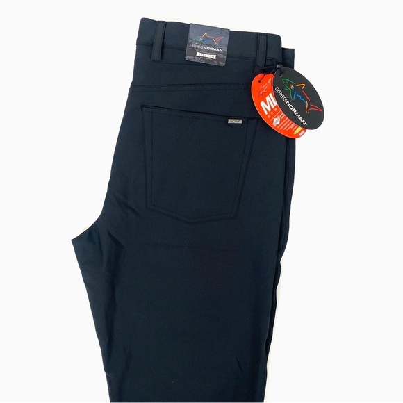 NEW Greg Norman 5-Pocket Black Golf Pants | 32 - Picture 3 of 10